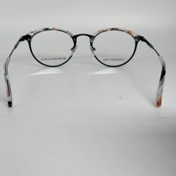 BCBGMAXAZRIA Astrid Black Womens Round‎ Full Rim Eyeglasses 49-20-135 H16789 - Picture 3 of 7